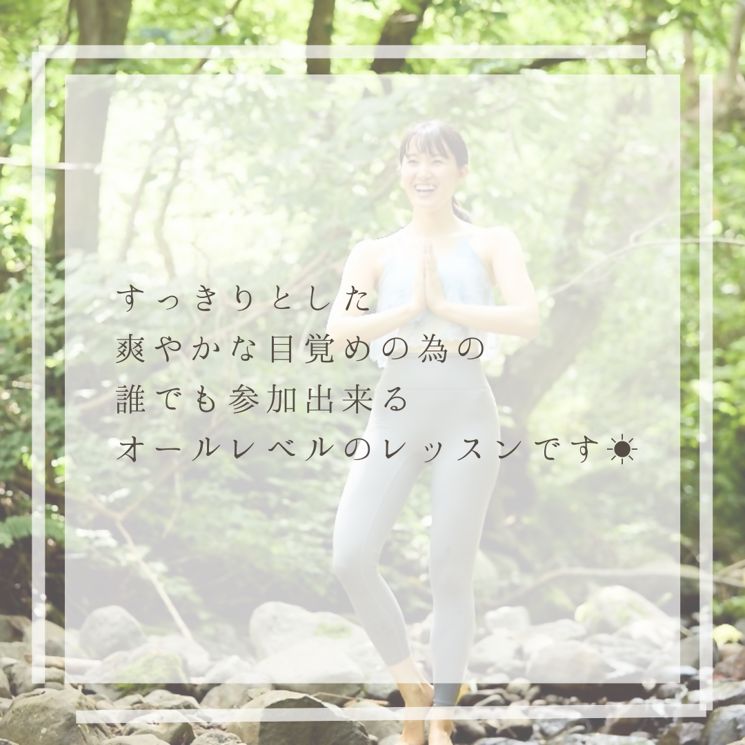 朝ヨガ2