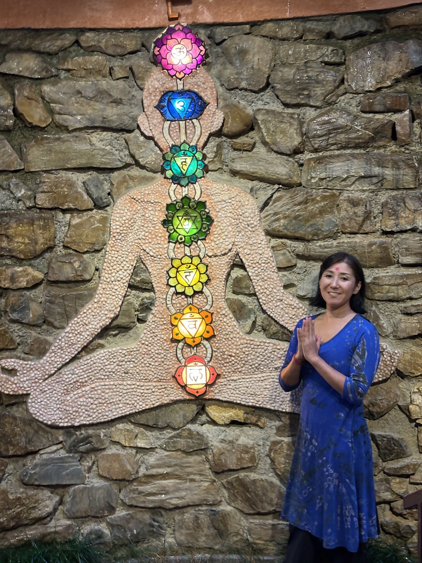 満月の月礼拝と呼吸法瞑想クラス午前