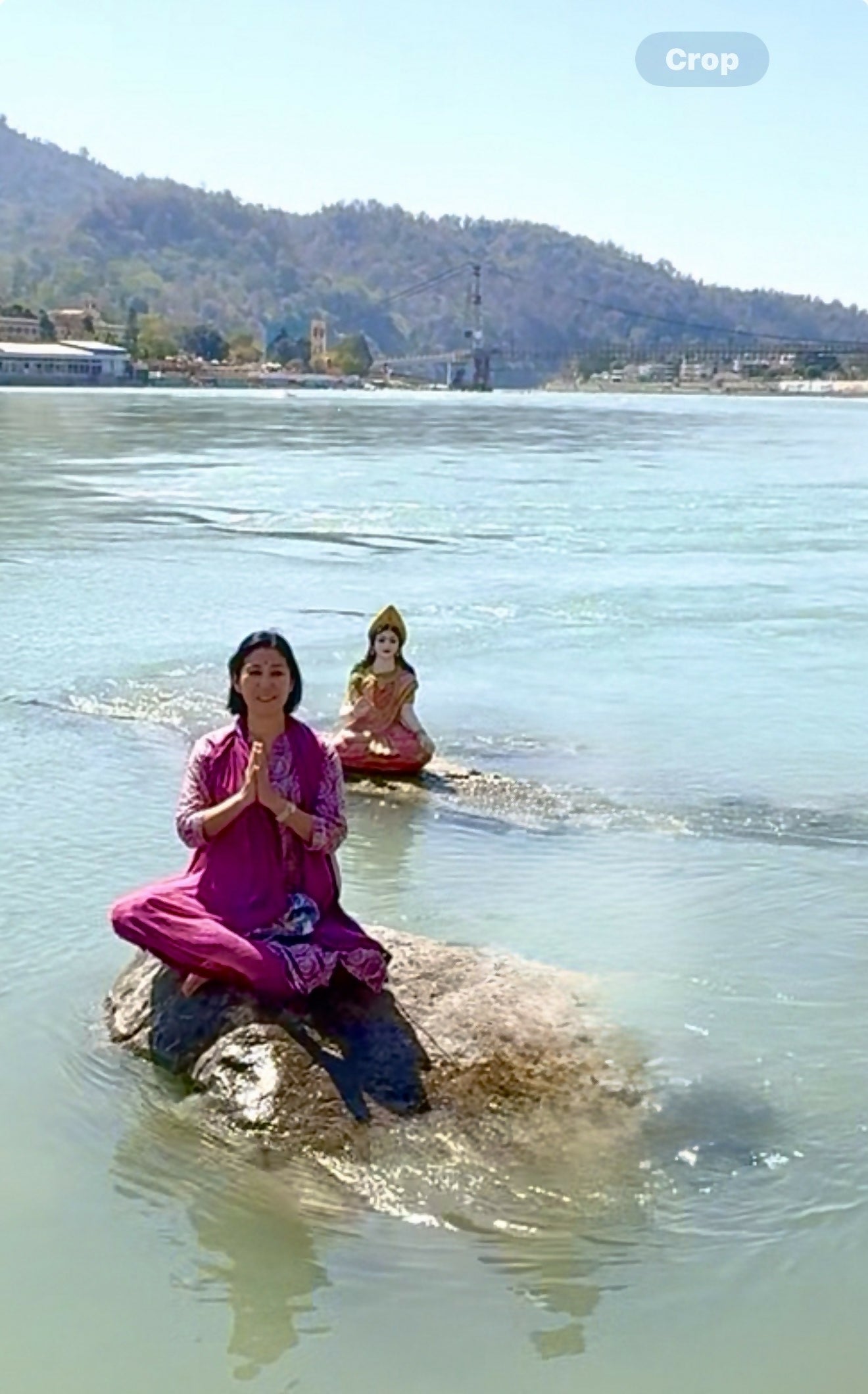 満月の月礼拝と呼吸法瞑想クラス午後