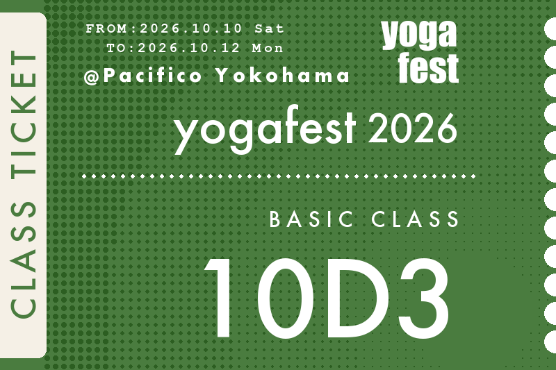 [10D3] 10/10(土) 13:00-14:30 ハーバーラウンジA 一般クラス / CHIAKI