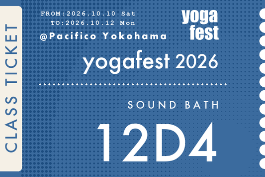 [12D4] 10/12(月祝) 15:00-16:30 Room D CHAKRA SOUND BATH 〜音の波にとける、7つのチャクラ瞑想〜 / 若林貴久 (TAKA)